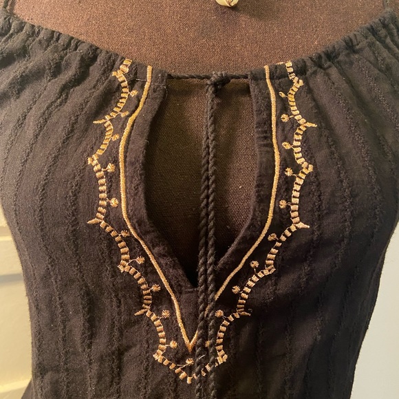 Y2K Embroidered Cord Tank Top - Picture 5 of 8